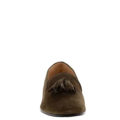 Fiadh Khaki Suede Loafers<Carl Scarpa Best