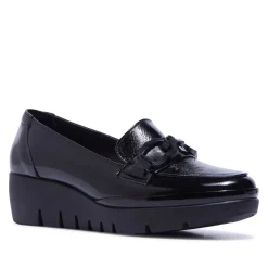 Forza Black Patent Leather Loafers<Carl Scarpa Best
