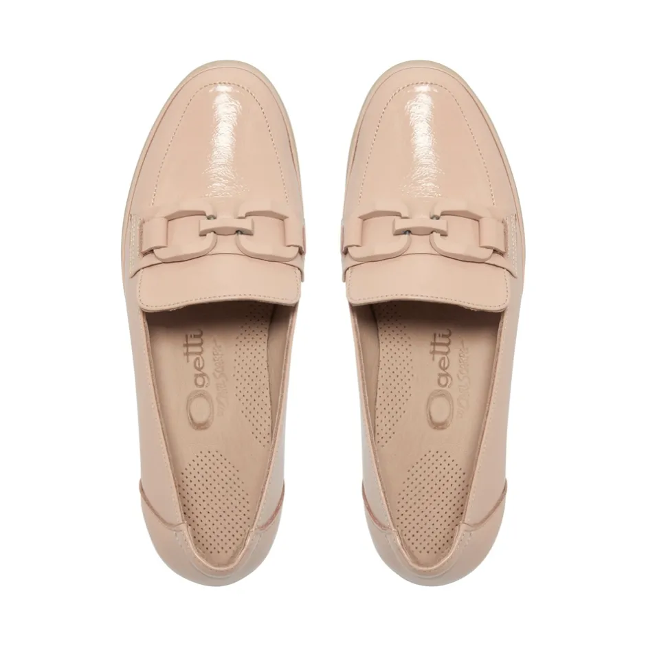 Forza Blush Leather Wedge Loafers<Carl Scarpa Best