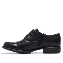 Gabbi Black Leather Loafers<Carl Scarpa Online
