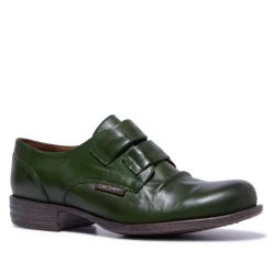 Gabbi Green Leather Loafers<Carl Scarpa New