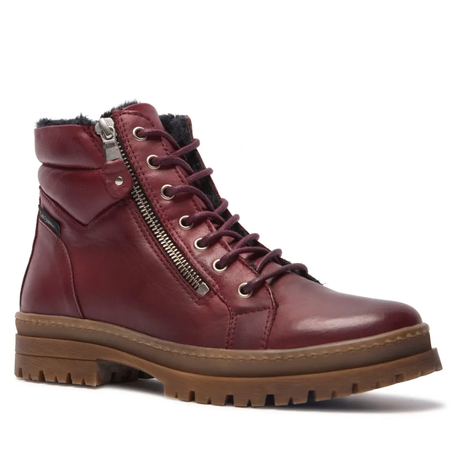 Galina Bordo Leather Ankle Boots<Carl Scarpa Cheap