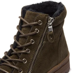 Galina Green Suede Ankle Boots<Carl Scarpa Fashion