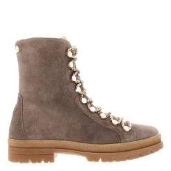 Granada Taupe Suede Lace Up Ankle Boots<Carl Scarpa Online