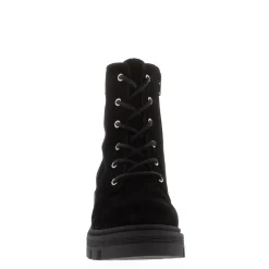 Gusto Black Suede Lace Up Ankle Boots<Carl Scarpa Best