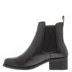 Jax Black Leather Chelsea Boots<Carl Scarpa New