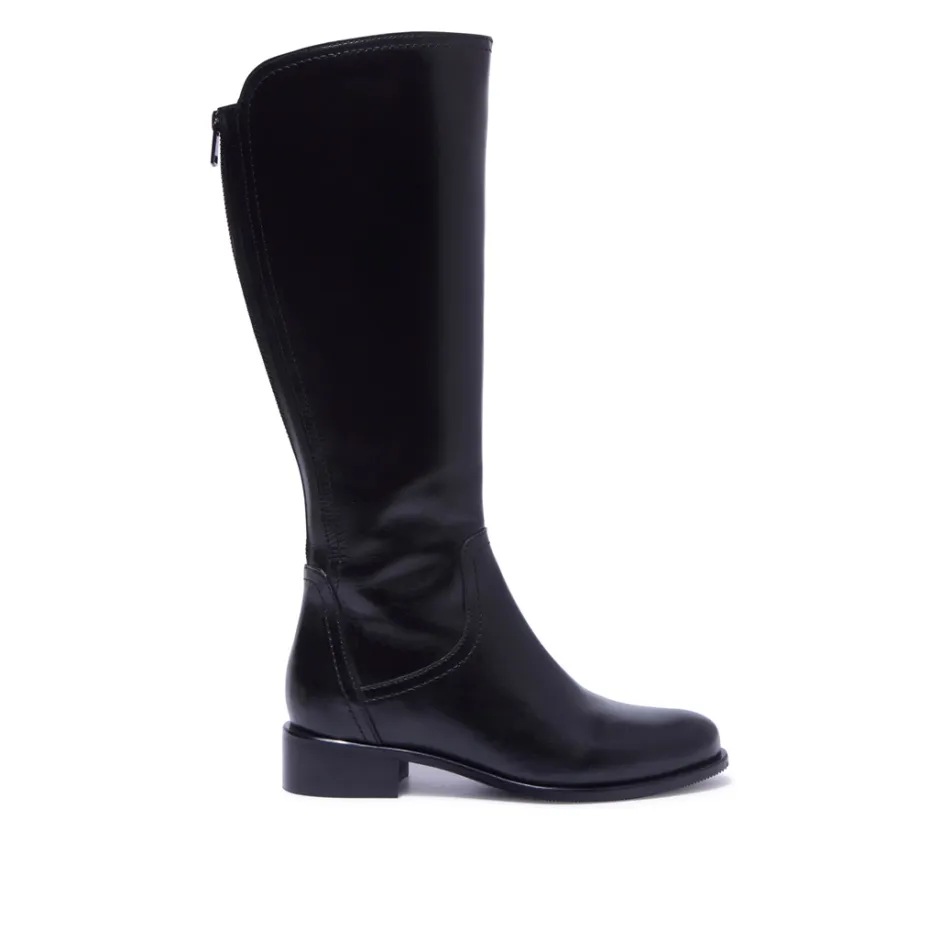 Jolette Black Leather Boots<Carl Scarpa Best