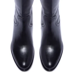 Jolette Black Leather Boots<Carl Scarpa Best