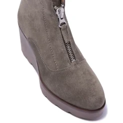 Kelania Grey Suede Ankle Boots<Carl Scarpa Cheap