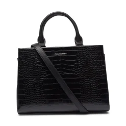 Kleo Black Croc Handbag<Carl Scarpa Clearance