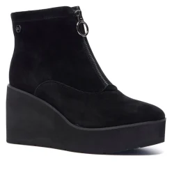 Koliana Black Suede Ankle Boots<Carl Scarpa Best Sale