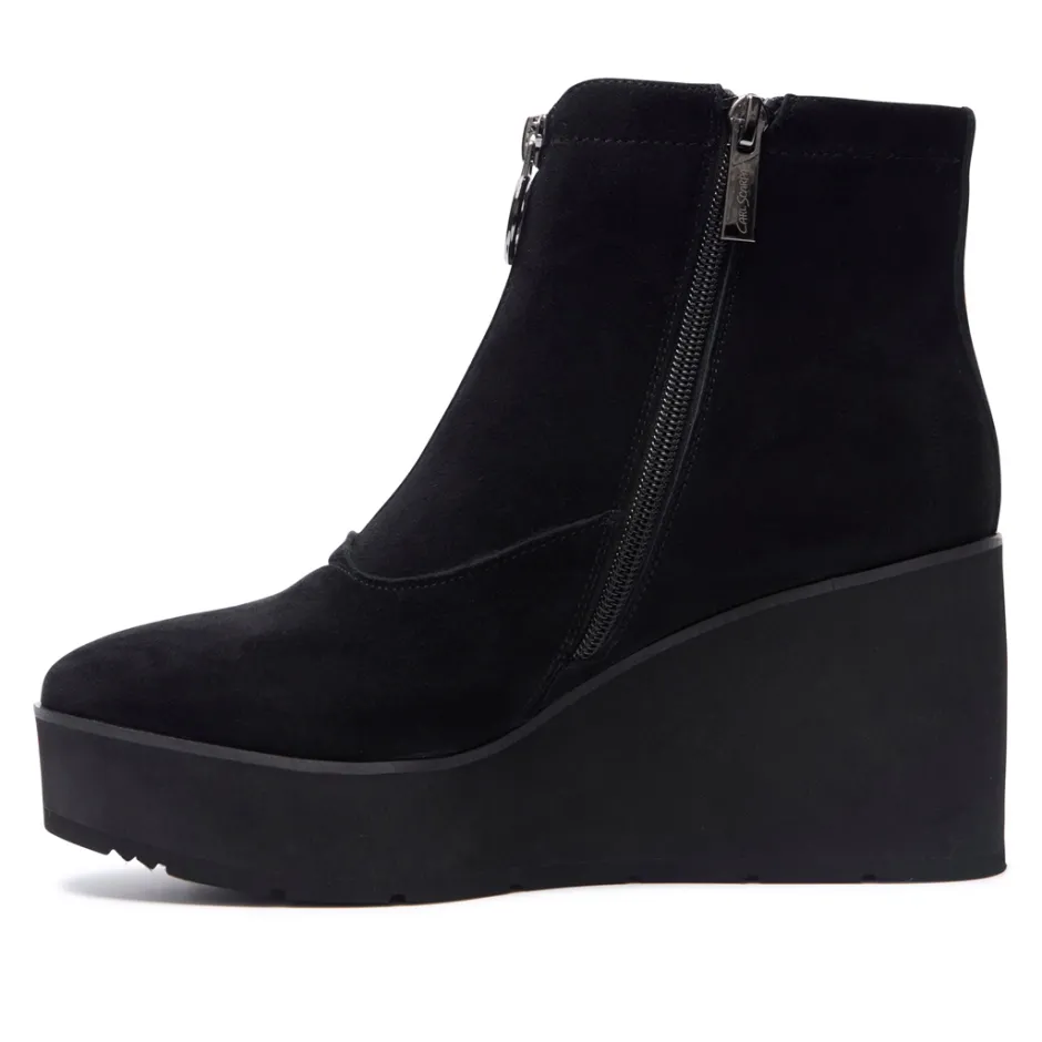 Koliana Black Suede Ankle Boots<Carl Scarpa Best Sale