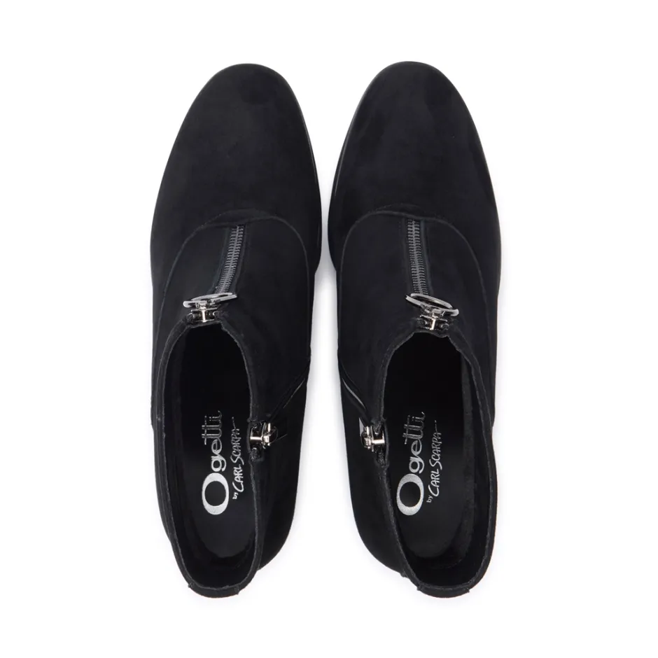 Koliana Black Suede Ankle Boots<Carl Scarpa Best Sale