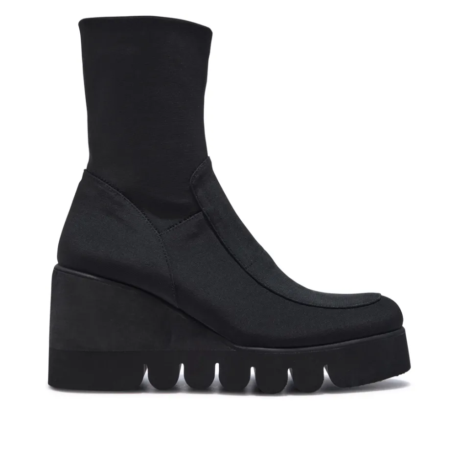 Lainie Black Textile Ankle Boots<Carl Scarpa Cheap