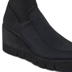 Lainie Black Textile Ankle Boots<Carl Scarpa Cheap