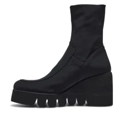 Lainie Black Textile Ankle Boots<Carl Scarpa Cheap