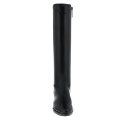 Lara Black Leather Knee-High Boots<Carl Scarpa Flash Sale