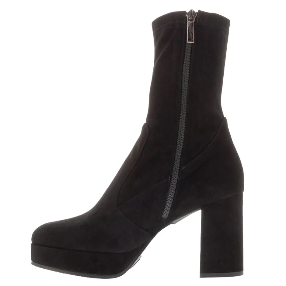 Lavora Black Platform Ankle Boots<Carl Scarpa Flash Sale