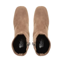 Lavora Taupe Platform Ankle Boots<Carl Scarpa Hot