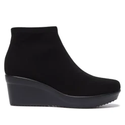 Lentini Black Stretch Ankle Boots<Carl Scarpa Discount