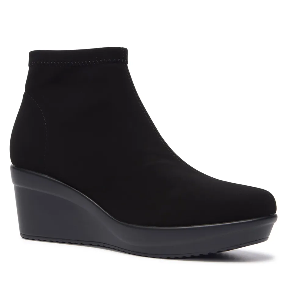 Lentini Black Stretch Ankle Boots<Carl Scarpa Discount