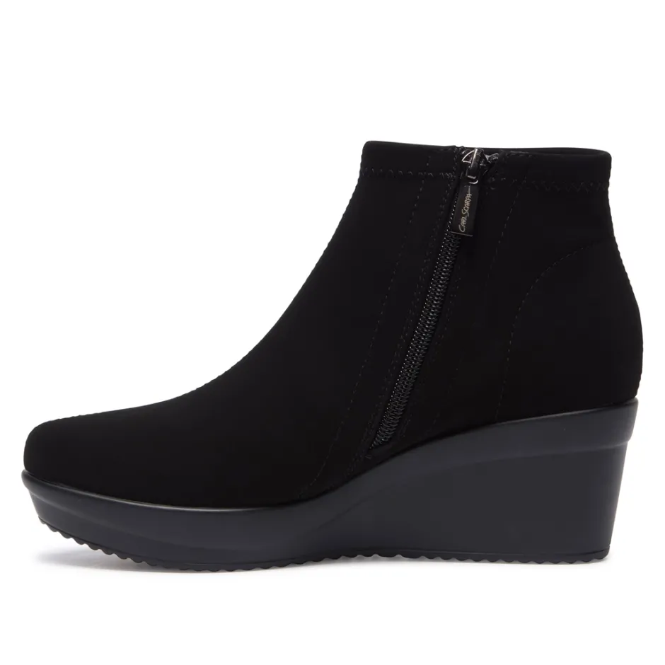 Lentini Black Stretch Ankle Boots<Carl Scarpa Discount