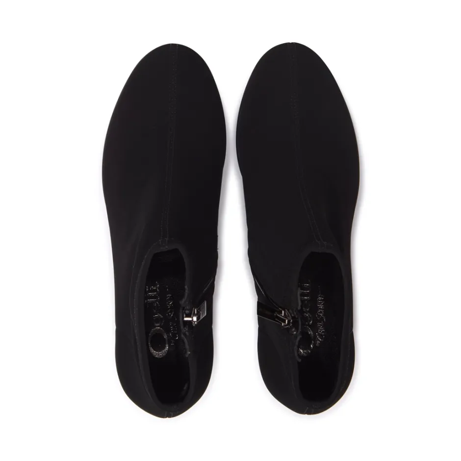 Lentini Black Stretch Ankle Boots<Carl Scarpa Discount