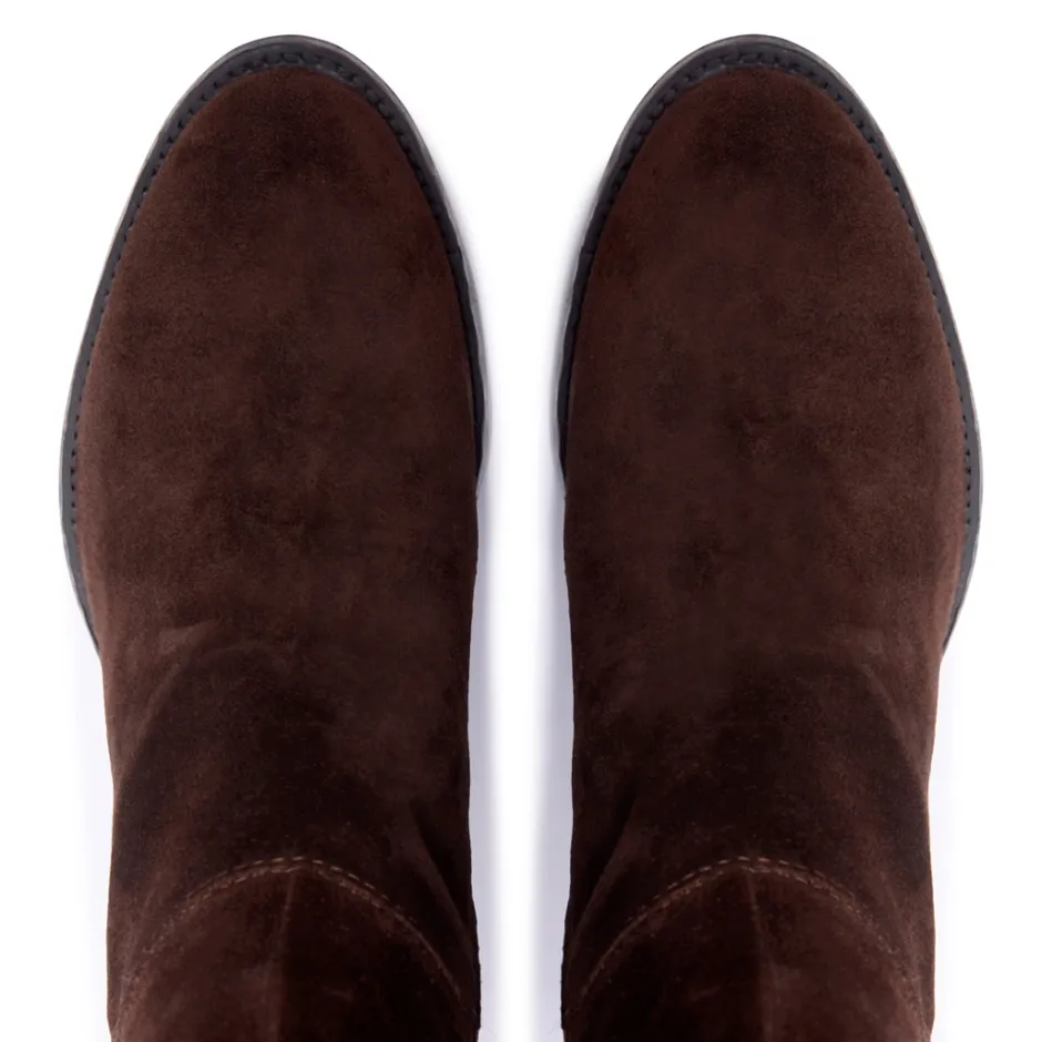 Lodeve Brown Suede Ankle Boots<Carl Scarpa Flash Sale