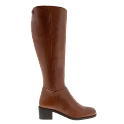 Losanna Tan Leather Knee High Boots<Carl Scarpa Shop