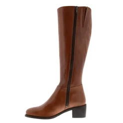 Losanna Tan Leather Knee High Boots<Carl Scarpa Shop