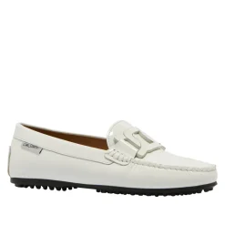 Martedi White Patent Leather Driving Loafers<Carl Scarpa Store
