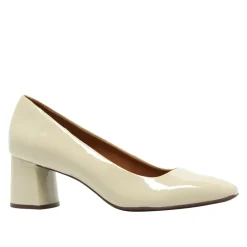 Medola Off White Patent Leather Courts<Carl Scarpa Shop