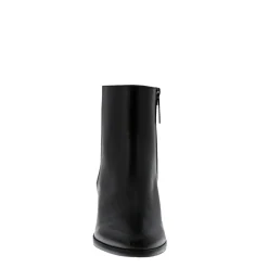 Megan Black Leather Ankle Boots<Carl Scarpa Cheap