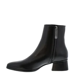 Megan Black Leather Ankle Boots<Carl Scarpa Cheap