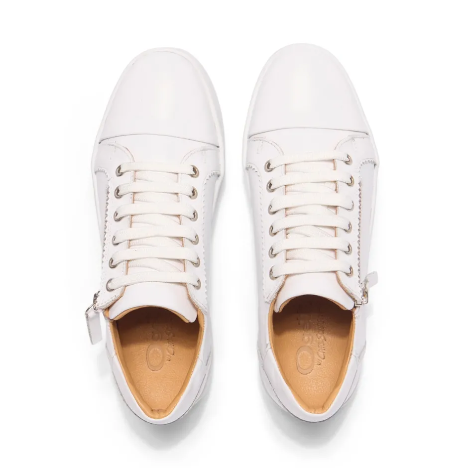 Norina White Leather Platform Trainers<Carl Scarpa Cheap