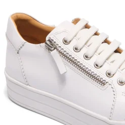 Norina White Leather Platform Trainers<Carl Scarpa Cheap