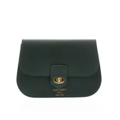 Orsina Green Italian Leather Shoulder Bag<Carl Scarpa Best Sale