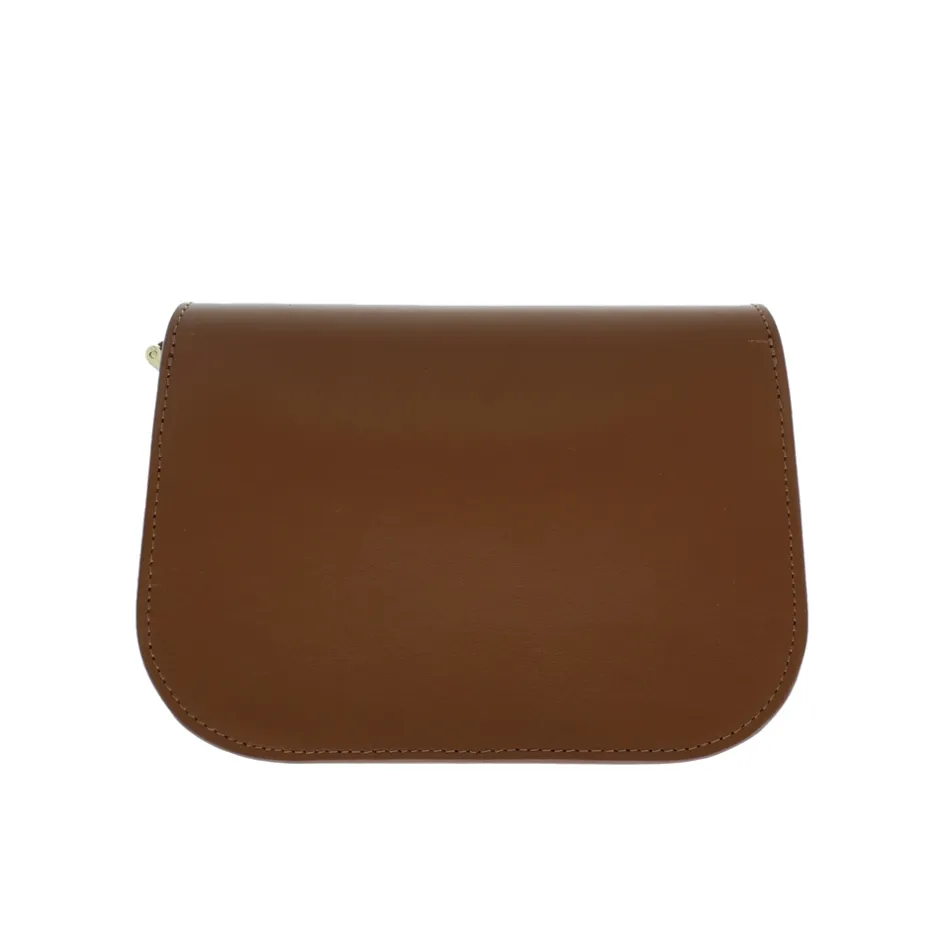 Orsina Tan Italian Leather Shoulder Bag<Carl Scarpa Cheap