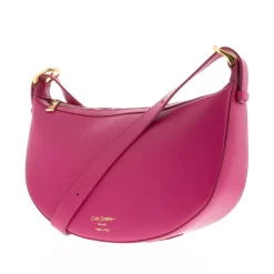Osoppo Fuchsia Leather Shoulder Bag<Carl Scarpa Best