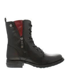 Paulette Black Lace-Up Ankle Boots<Carl Scarpa Best