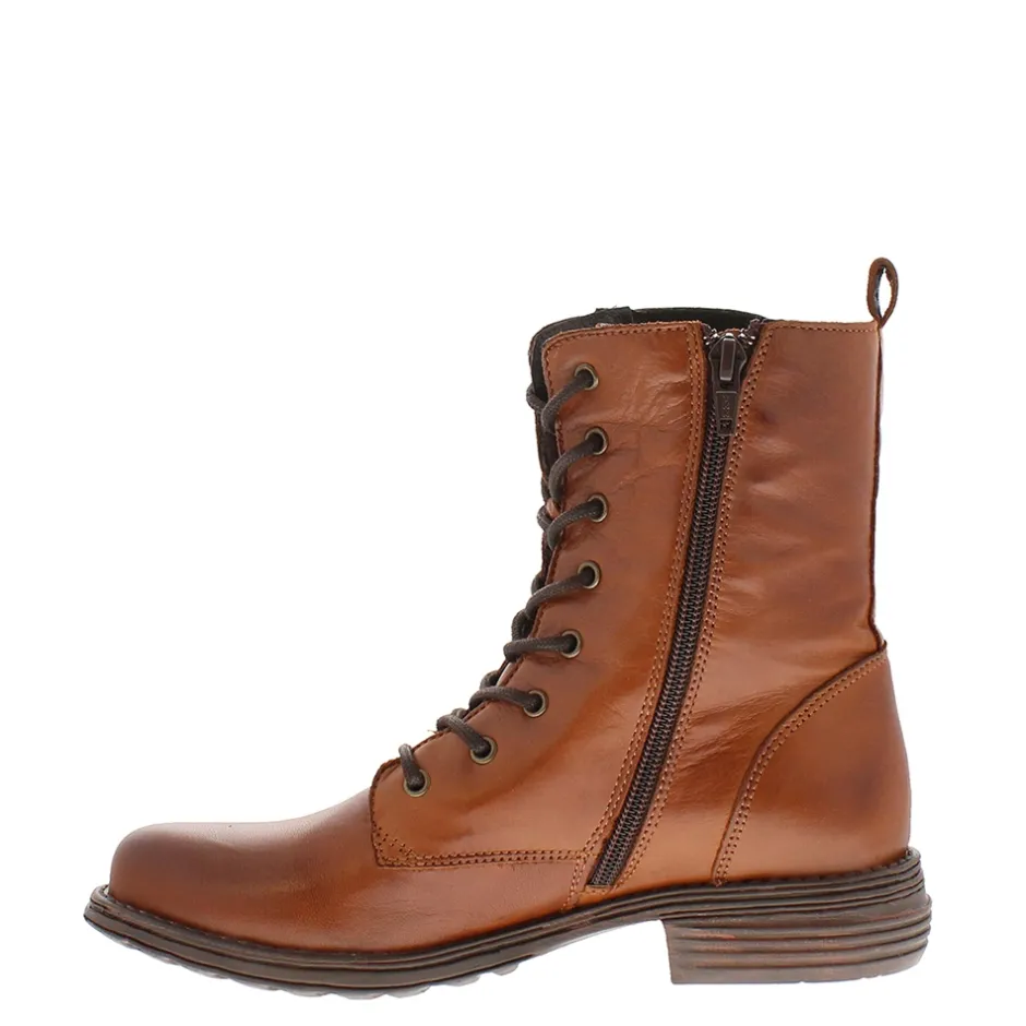 Paulette Brandy Lace-Up Ankle Boots<Carl Scarpa Cheap