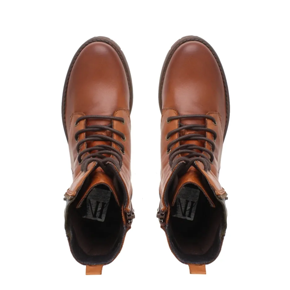 Paulette Brandy Lace-Up Ankle Boots<Carl Scarpa Cheap