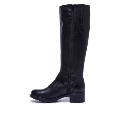 Percile Black Leather Boots<Carl Scarpa Best