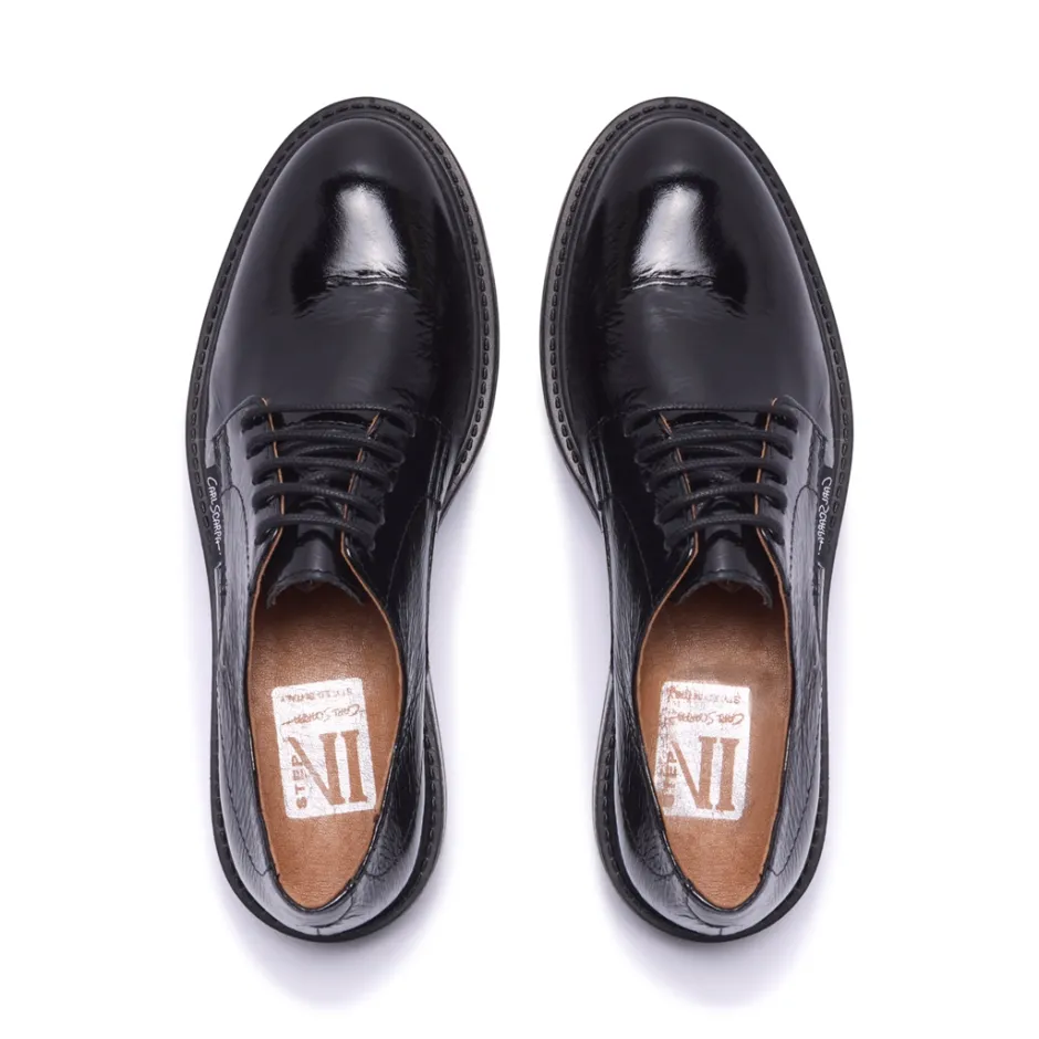 Plinio Black Patent Leather Loafers<Carl Scarpa Sale