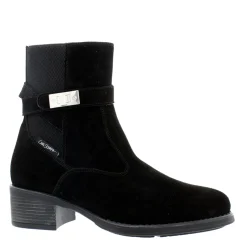 Pollenzo Black Suede Ankle Boots<Carl Scarpa Fashion