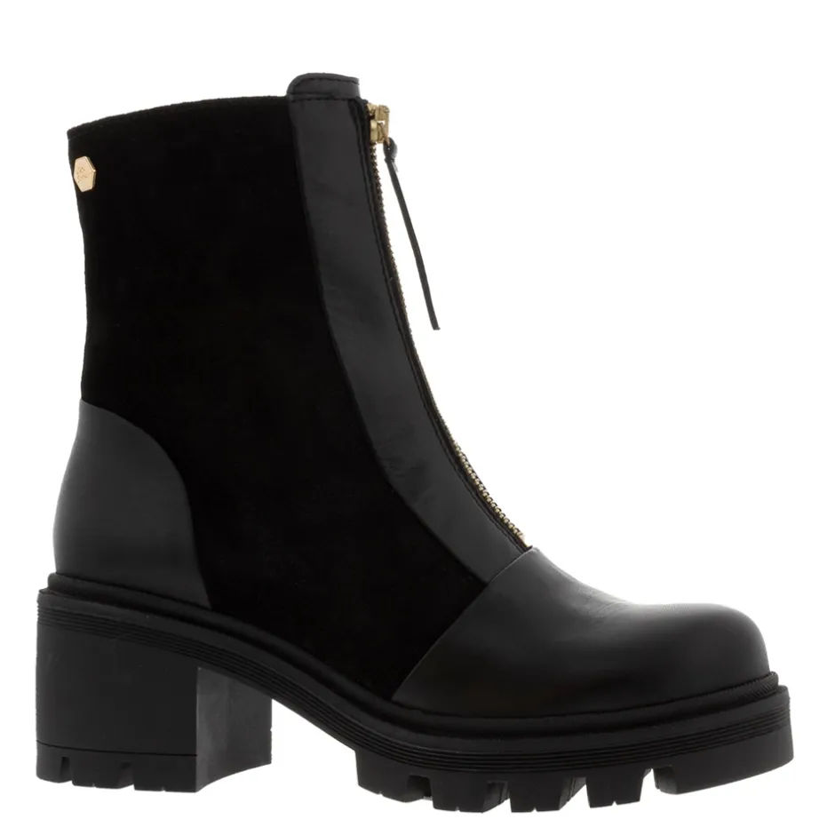 Ranzoni Black Leather Ankle Boots<Carl Scarpa Fashion