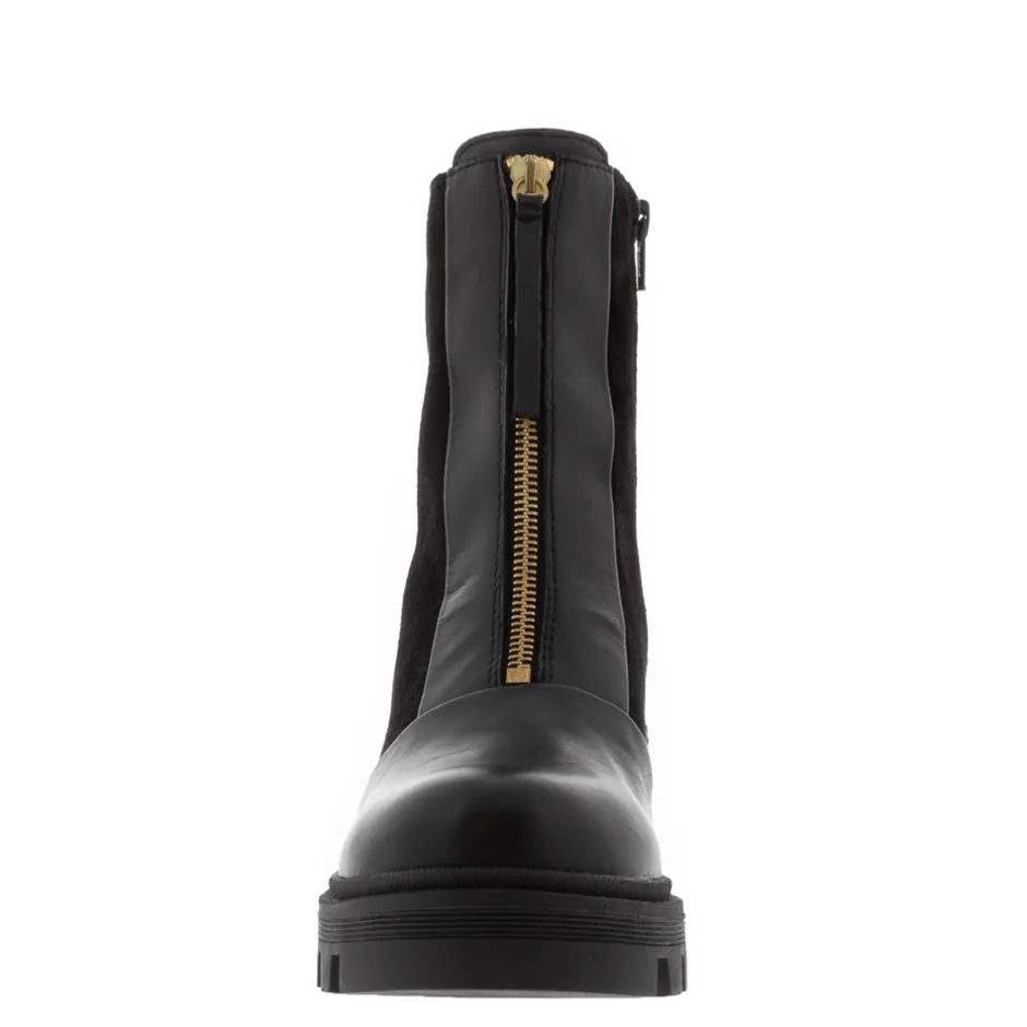 Ranzoni Black Leather Ankle Boots<Carl Scarpa Fashion