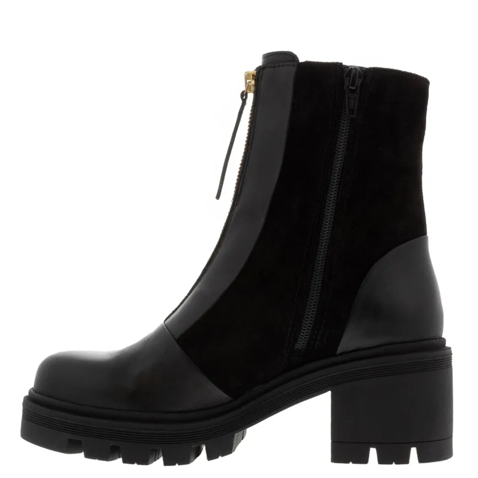 Ranzoni Black Leather Ankle Boots<Carl Scarpa Fashion