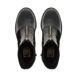 Ranzoni Black Leather Ankle Boots<Carl Scarpa Fashion