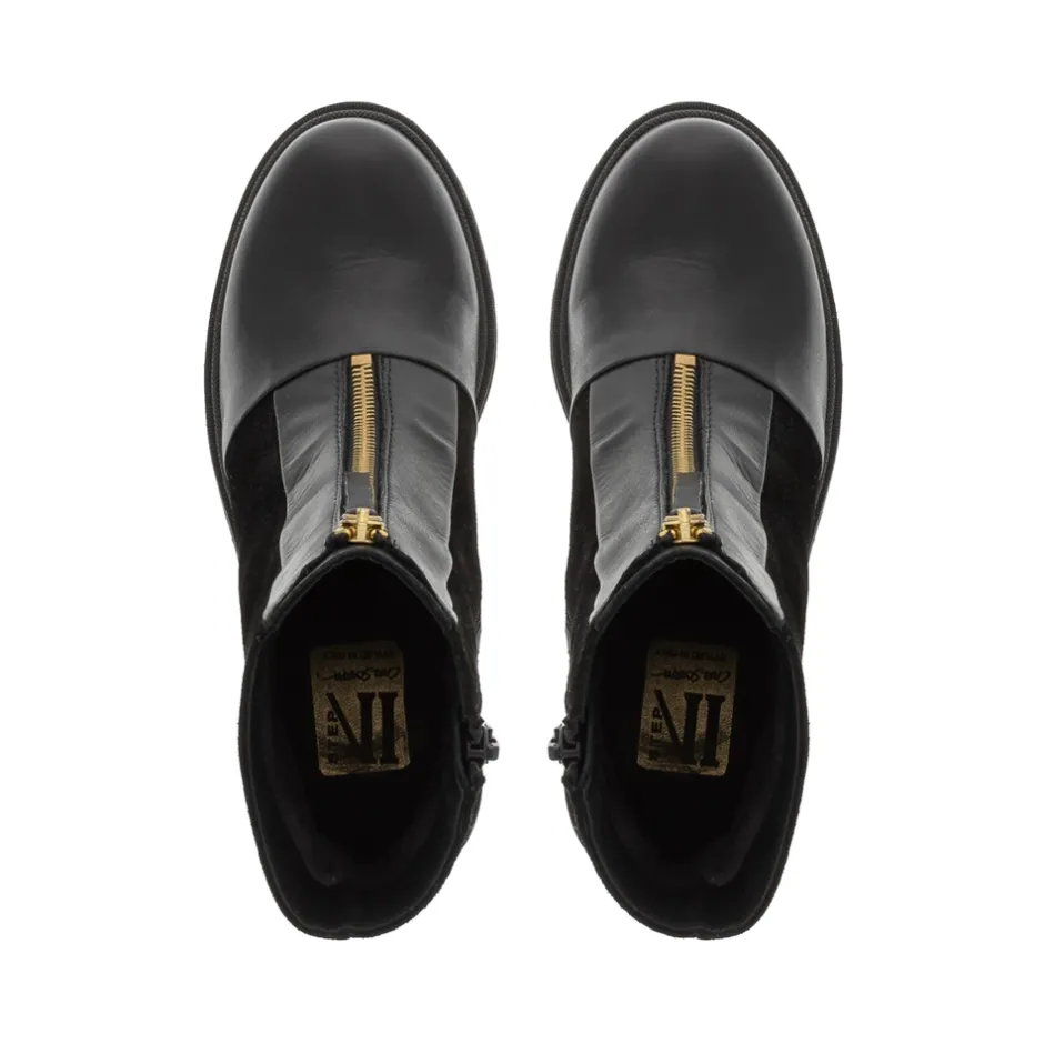 Ranzoni Black Leather Ankle Boots<Carl Scarpa Fashion